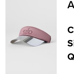 ALO Yoga Airlift Solar Visor Smoky Quartz